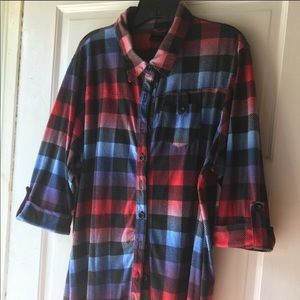 Torrid flannel shirt, size2